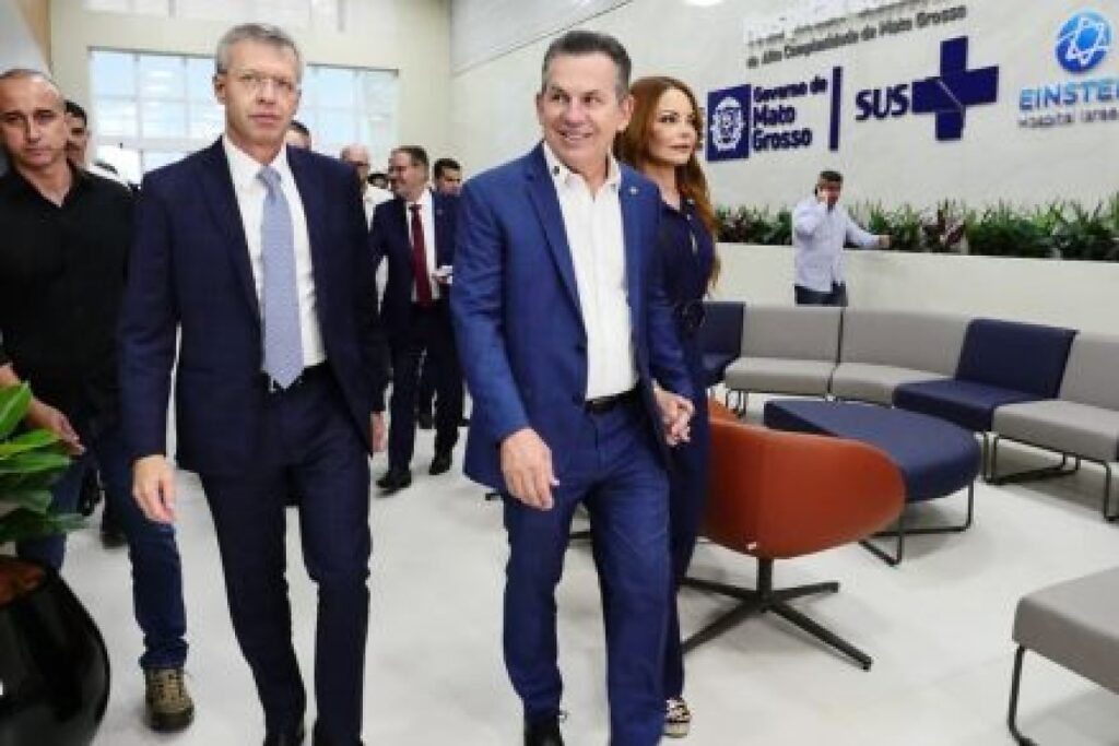 Governador Mauro Mendes Inaugura o Melhor Hospital Público do Brasil em Cuiabá