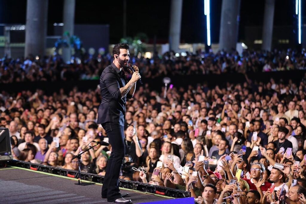 Gusttavo Lima Brilha em Inauguração da Arena Show do Parque Novo Mato Grosso