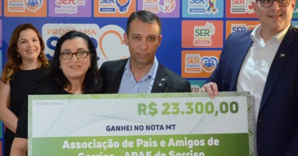 Mais de R$ 380 Mil Investidos em Entidades por Meio do Programa Nota MT em 2025 Mais de R$ 380 Mil Investidos em Entidades por Meio do Programa Nota MT em 2025