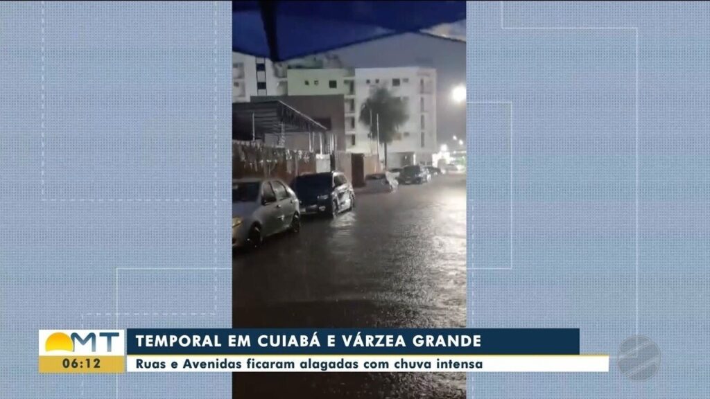Cuiabá Enfrenta Maior Volume de Chuva em Anos; Tempestades Futuras Previsíveis