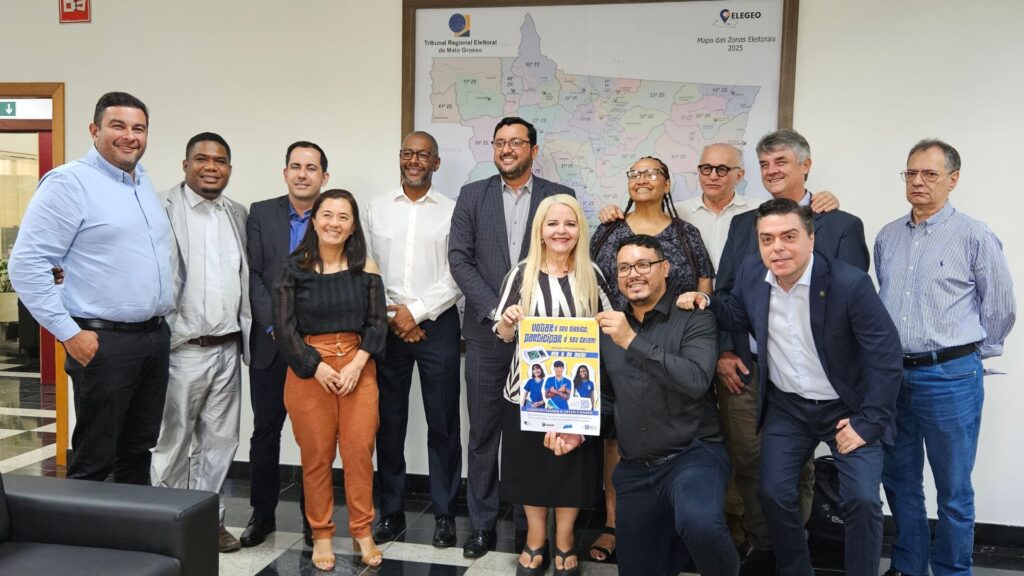 Parcerias do TRE-MT Buscam Engajamento da Juventude nas Eleições de 2026 Parcerias do TRE-MT Buscam Engajamento da Juventude nas Eleições de 2026