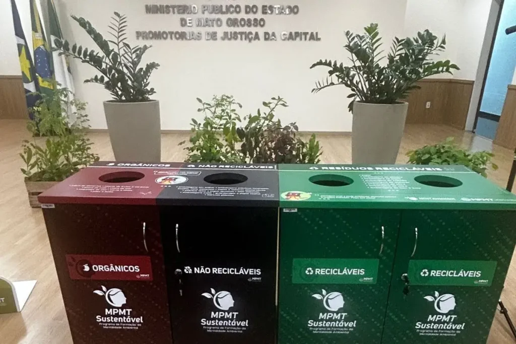 Protocolo Lixo Zero é Implementado com Sucesso na Sede das Promotorias de Cuiabá