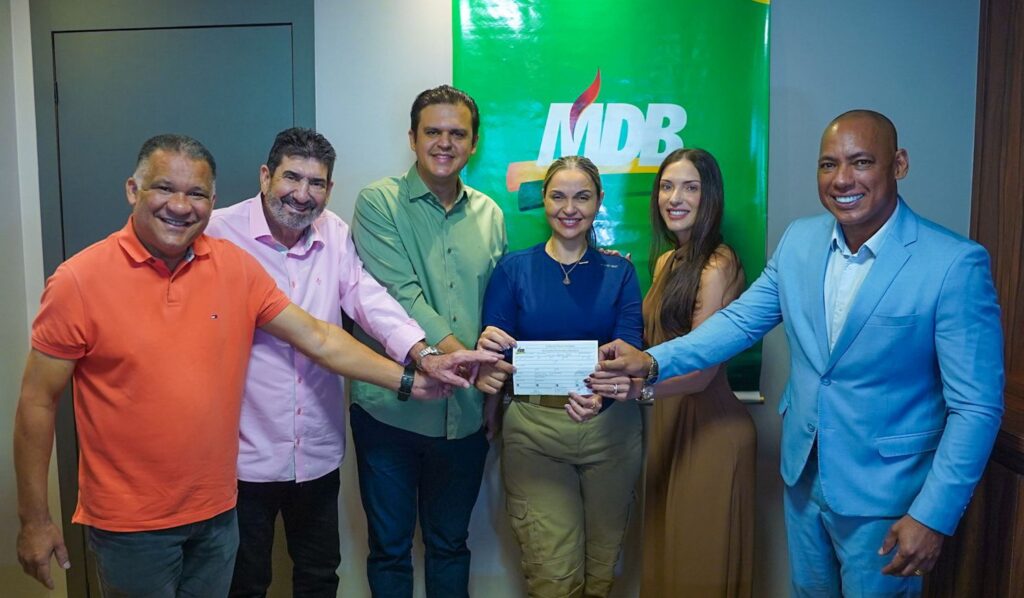 Vice-Prefeita de Cuiabá Oficializa Filiação ao MDB e Promete Fortalecer o Partido