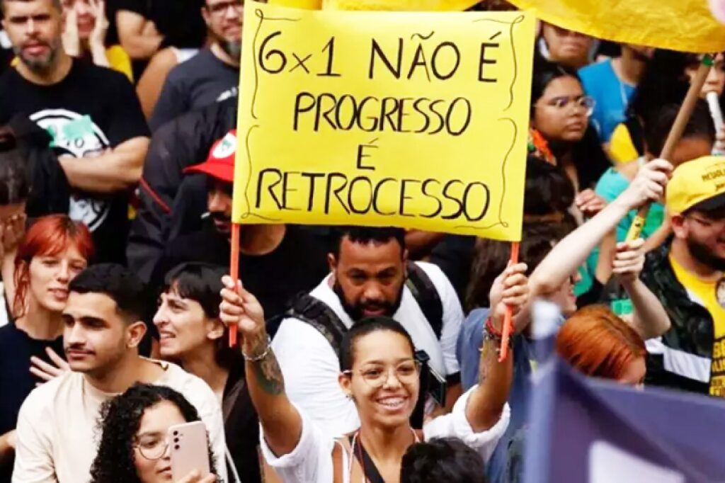 Apoio à Redução da Escala 6×1 Cresce e Chega a 71% no Brasil Apoio à Redução da Escala 6x1 Cresce e Chega a 71% no Brasil
