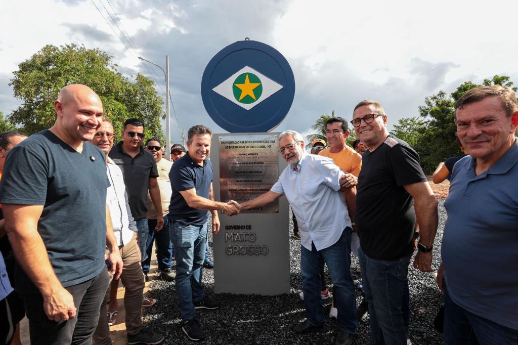 Governo de MT Investe R$ 22,2 milhões em Asfaltamento de Bairros em Cuiabá Governo de MT Investe R$ 22,2 milhões em Asfaltamento de Bairros em Cuiabá