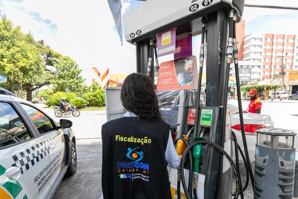 Procon Notifica 151 Postos de Combustíveis em Cuiabá Sobre Aumento de Preços