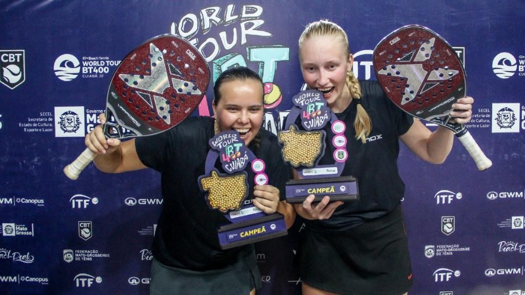 Russas Brilham em Cuiabá e Conquistam Torneio Mundial de Beach Tennis Russas Brilham em Cuiabá e Conquistam Torneio Mundial de Beach Tennis