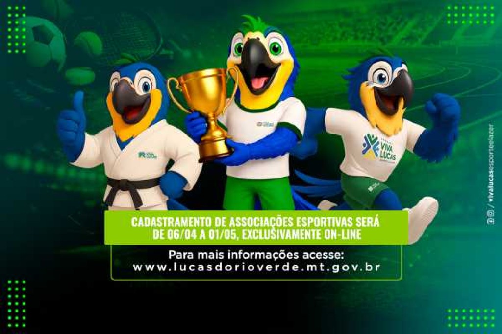 Cadastro de Associações Esportivas em Lucas do Rio Verde: Garanta sua Participação! Cadastro de Associações Esportivas em Lucas do Rio Verde: Garanta sua Participação!