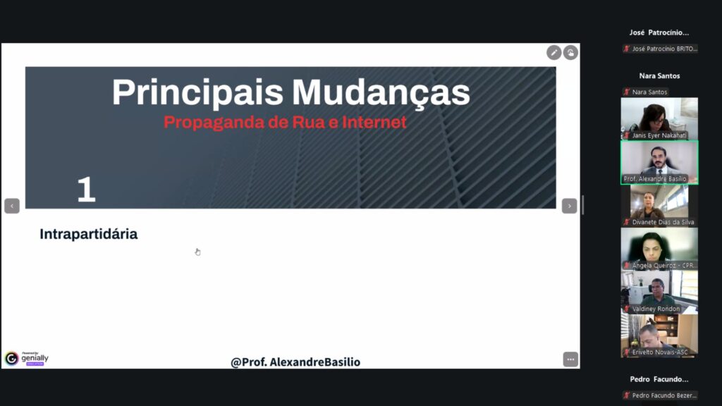 Capacitação sobre Tecnologia e Eleições Forma 124 Participantes no TRE-MT