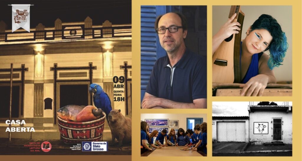 Casa Aberta Celebra 307 Anos de Cuiabá com Música, Literatura e Arte
