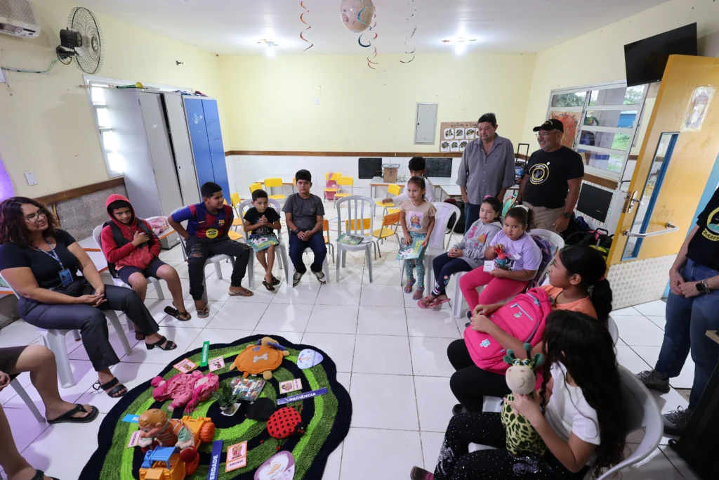 Crianças Vivenciam Cultura de Paz no 'Justiça em Ação' em Aguaçu