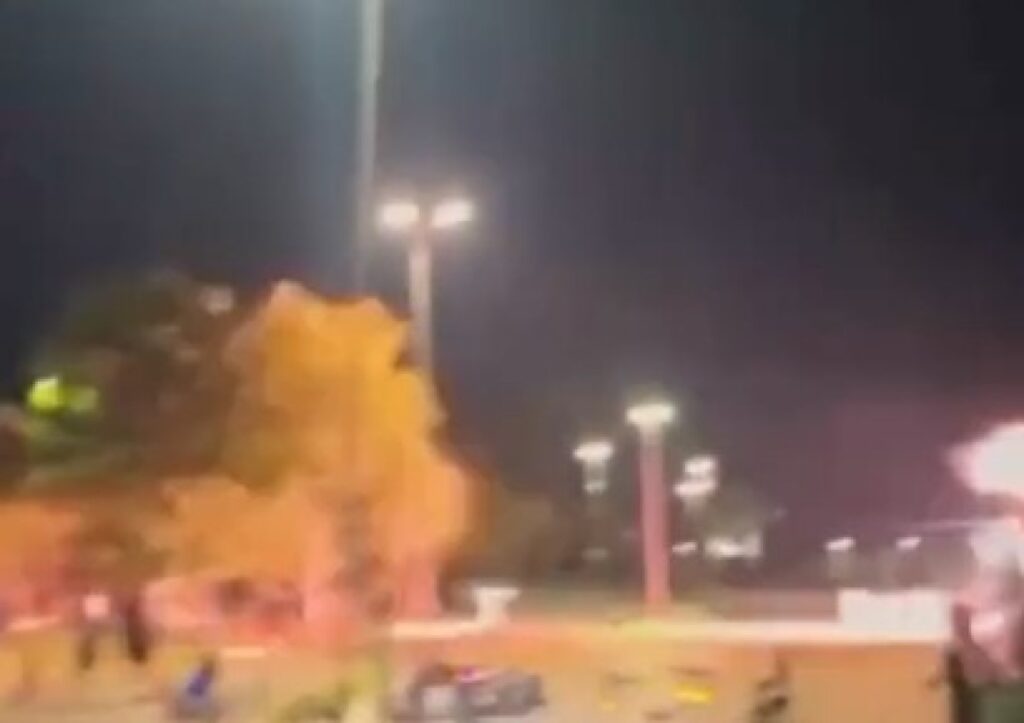 Explosão surpreende público durante Show das Águas em Cuiabá; assista ao vídeo