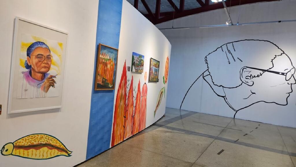 Exposição de Osvaldina dos Santos: Uma Homenagem à Arte de Mato Grosso