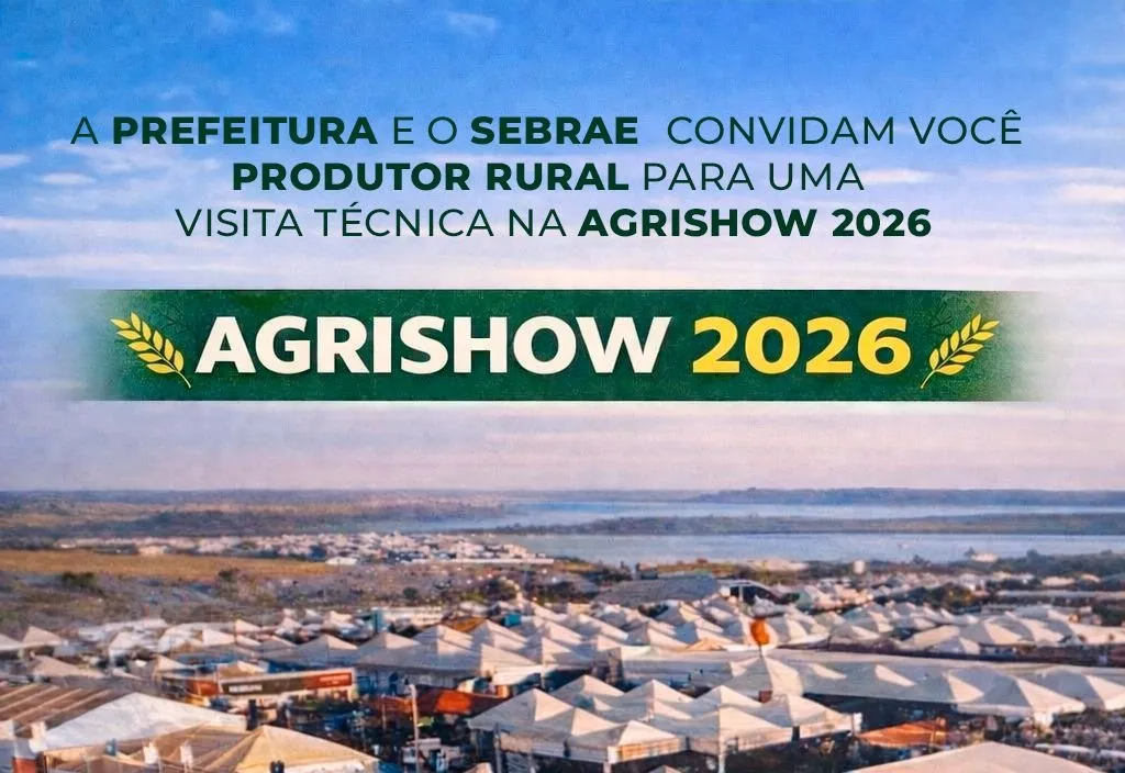 Itapetininga Oferece Inscrições Gratuitas Para Produtores Rurais na Agrishow 2026 Itapetininga Oferece Inscrições Gratuitas Para Produtores Rurais na Agrishow 2026