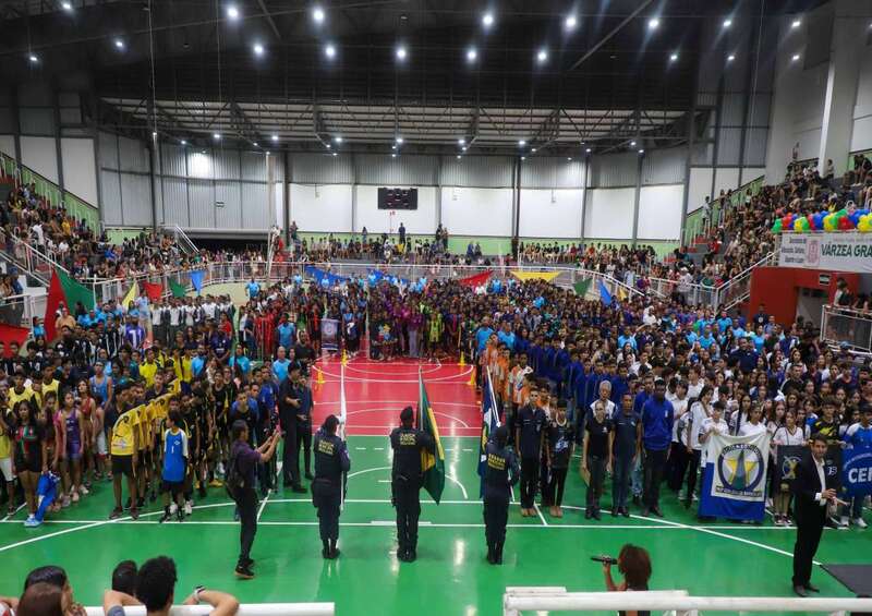 Mais de Mil Atletas Marcam Abertura dos Jogos Estudantis em Várzea Grande Mais de Mil Atletas Marcam Abertura dos Jogos Estudantis em Várzea Grande