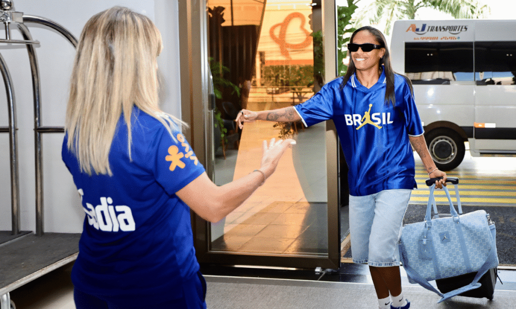 Seleção Feminina de Futebol Chega a Cuiabá para a FIFA Series Seleção Feminina de Futebol Chega a Cuiabá para a FIFA Series