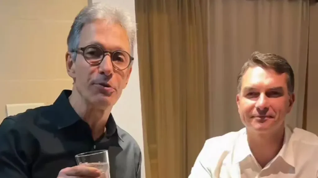 Zema Propõe Flávio Bolsonaro como Vice em Tom de Brincadeira