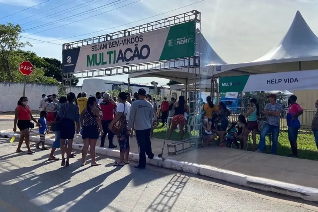 Cuiabá Realiza 2ª Edição do Multiação com Mais de 1,4 Mil Atendimentos Gratuitos