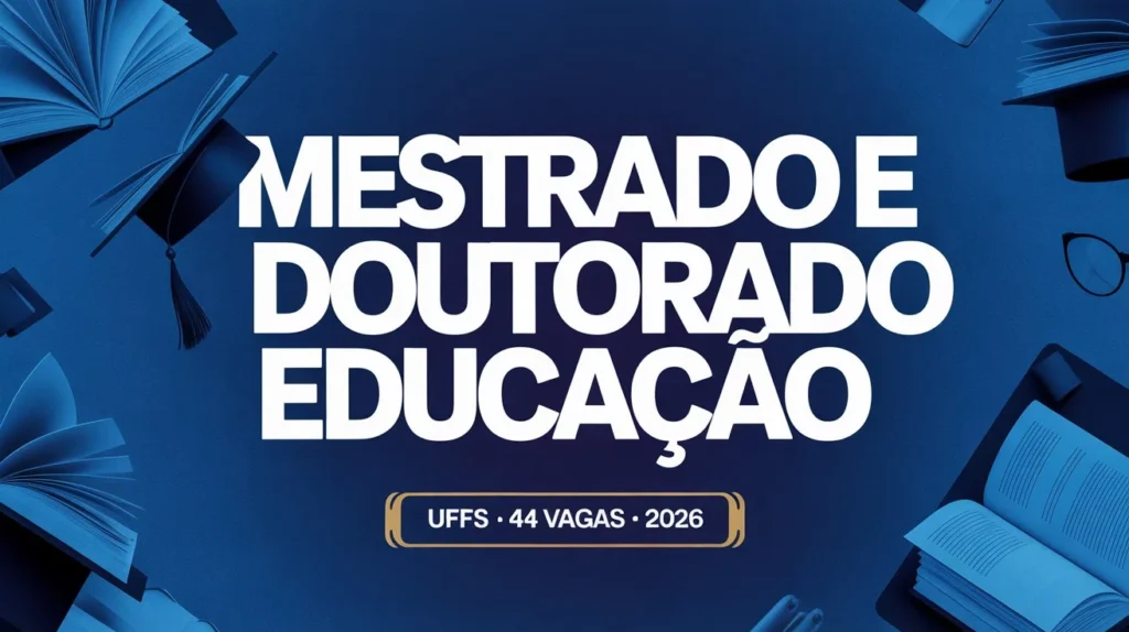 UFFS Lança Edital para Mestrado em Educação com 44 Vagas Disponíveis