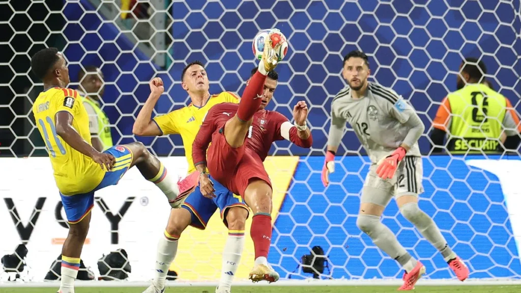 Cristiano Ronaldo tem atuação discreta em empate com Colômbia; Congo avança e faz história na Copa