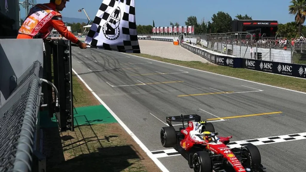 GP de Barcelona-Catalunha 2026: Hamilton quebra tabu e vence pela Ferrari