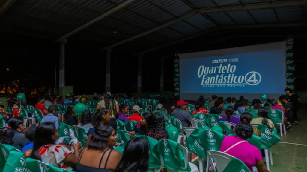 Cine Senar leva cultura e entretenimento para mais de 15 mil pessoas em Mato Grosso