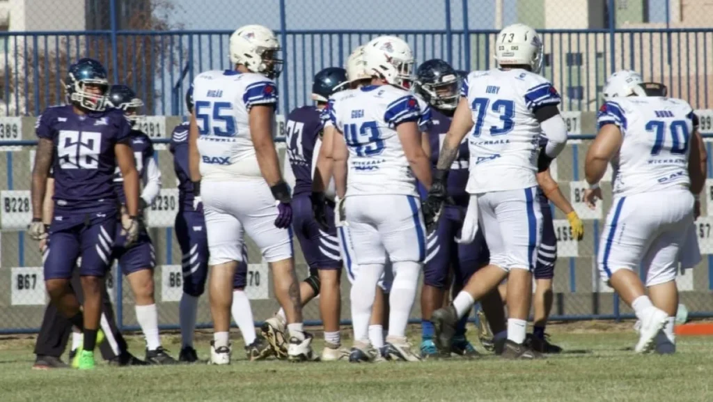 Rondonópolis Hawks domina Tubarões do Cerrado na Superliga FA com vitória por 43 a 6